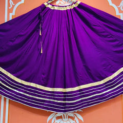 GARBA DANDIYA SKIRTS FOR NAVRATRI WITH UNSTITCHED BLOUSE