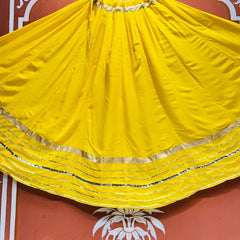 GARBA DANDIYA SKIRTS FOR NAVRATRI WITH UNSTITCHED BLOUSE