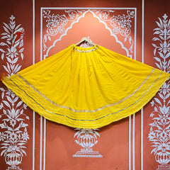 GARBA DANDIYA SKIRTS FOR NAVRATRI WITH UNSTITCHED BLOUSE