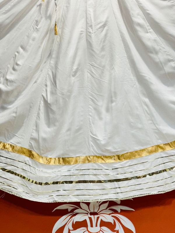 GARBA DANDIYA SKIRTS FOR NAVRATRI WITH UNSTITCHED BLOUSE