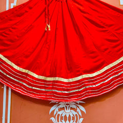 GARBA DANDIYA SKIRTS FOR NAVRATRI WITH UNSTITCHED BLOUSE