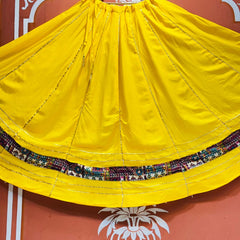GARBA DANDIYA SKIRTS FOR NAVRATRI WITH UNSTITCHED BLOUSE