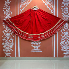 GARBA DANDIYA SKIRTS FOR NAVRATRI WITH UNSTITCHED BLOUSE