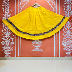 GARBA DANDIYA SKIRTS FOR NAVRATRI WITH UNSTITCHED BLOUSE