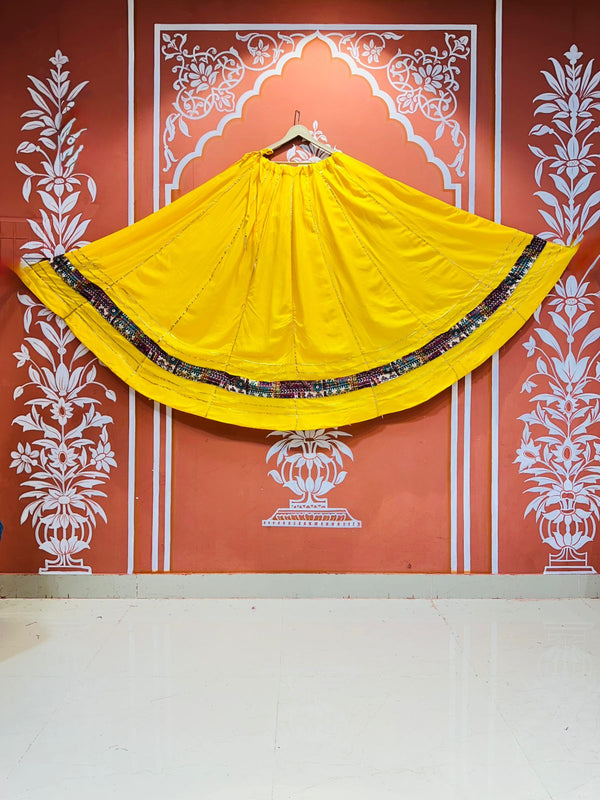 GARBA DANDIYA SKIRTS FOR NAVRATRI WITH UNSTITCHED BLOUSE
