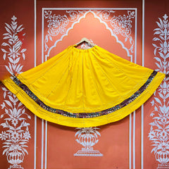 GARBA DANDIYA SKIRTS FOR NAVRATRI WITH UNSTITCHED BLOUSE