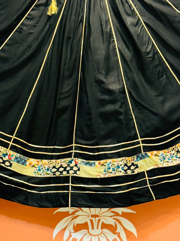 GARBA DANDIYA SKIRTS FOR NAVRATRI WITH UNSTITCHED BLOUSE