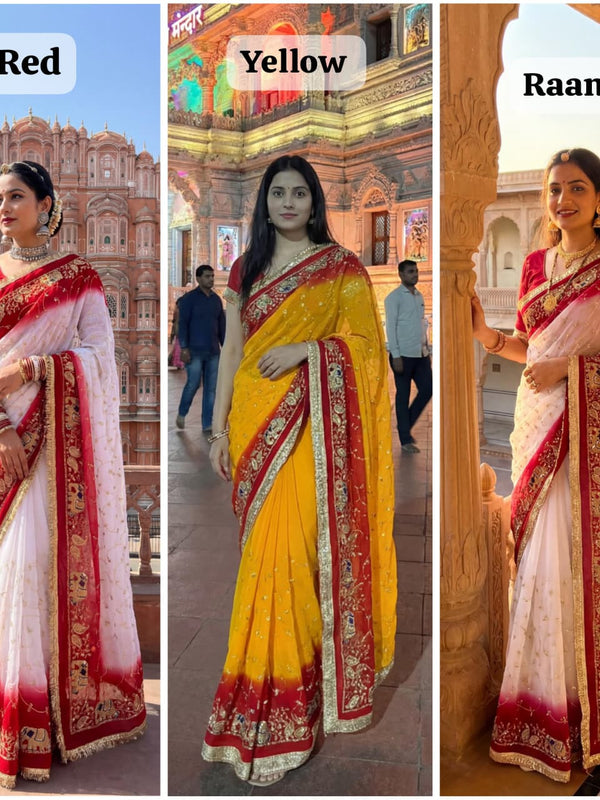 Royal Georgette Saree