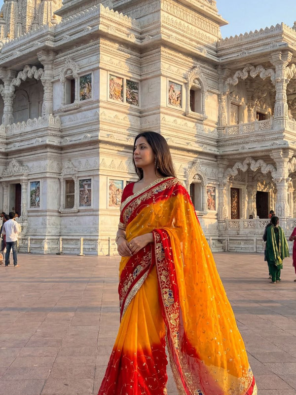 Royal Georgette Saree
