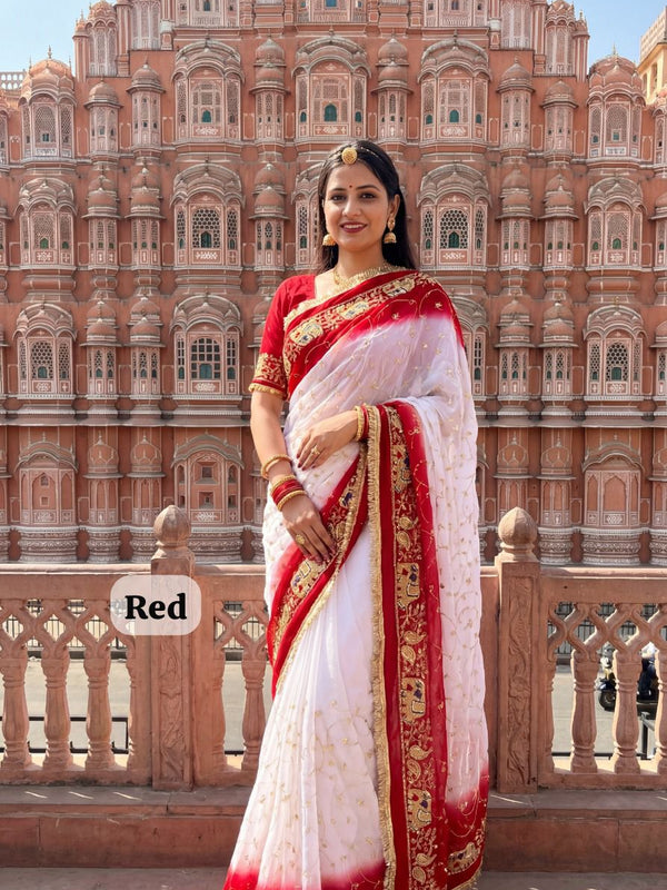 Royal Georgette Saree