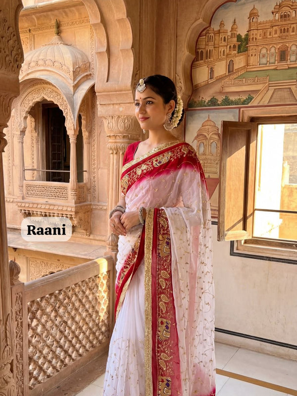Royal Georgette Saree