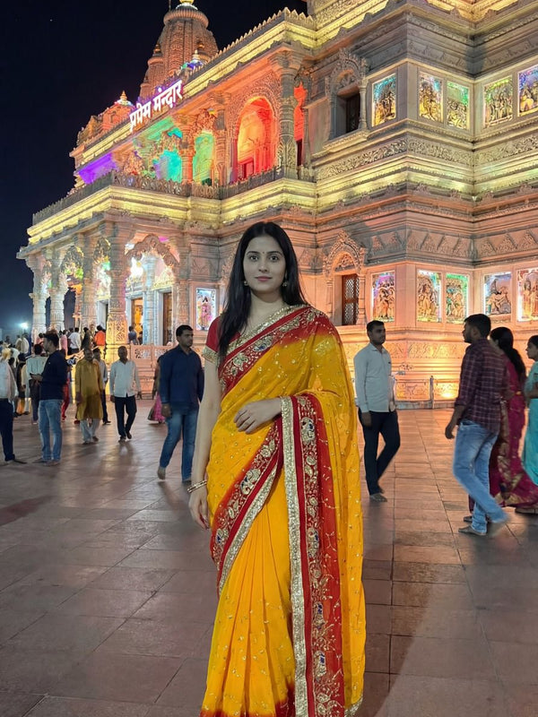 Royal Georgette Saree