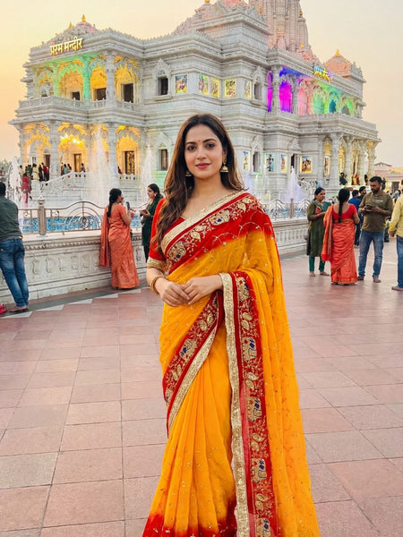 Royal Georgette Saree