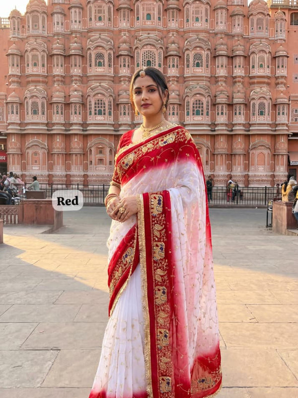Royal Georgette Saree
