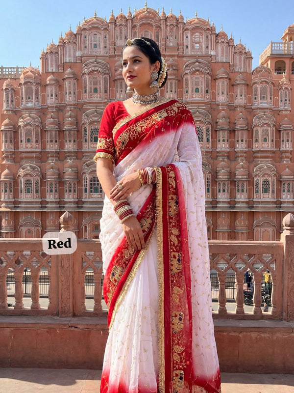 Royal Georgette Saree