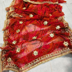 Bandhej Saree