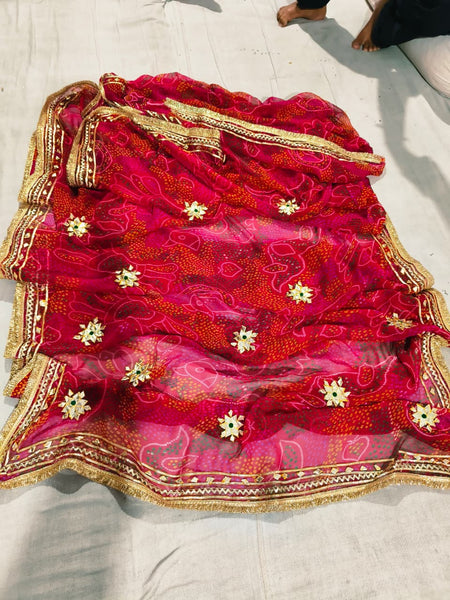 Bandhej Saree