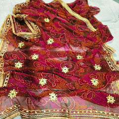 Bandhej Saree