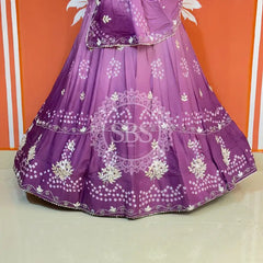 AARI GOTA PATTI CHINON BHANDEJ LEHENGA