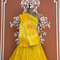 AARI GOTA PATTI CHINON BHANDEJ LEHENGA