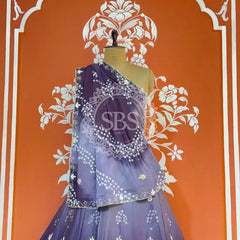 AARI GOTA PATTI CHINON BHANDEJ LEHENGA