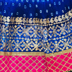 ART SILK BHANDEJ LEHENGA