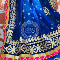 ART SILK BHANDEJ LEHENGA