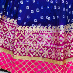 ART SILK BHANDEJ LEHENGA