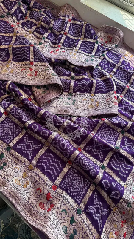 BANARSI GHATCHOLA SAREE