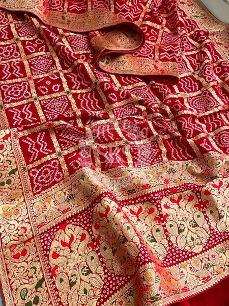 BANARSI GHATCHOLA SAREE
