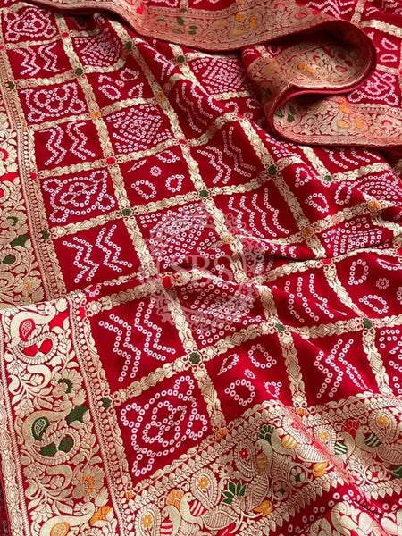 BANARSI GHATCHOLA SAREE