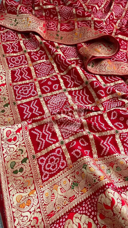 BANARSI GHATCHOLA SAREE