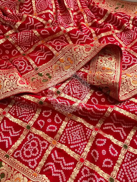 BANARSI GHATCHOLA SAREE