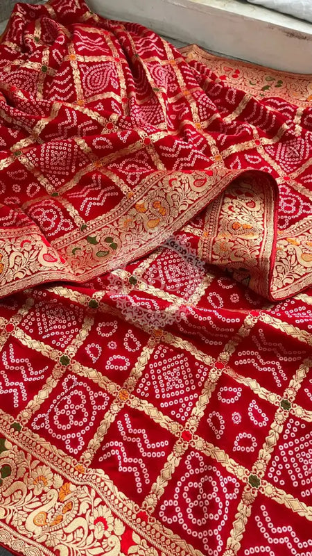 BANARSI GHATCHOLA SAREE