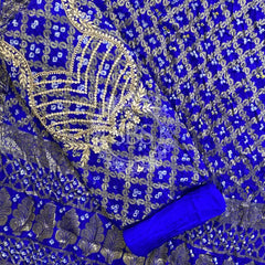 BANARSI GHATCHOLA SILK DRESS MATERIAL