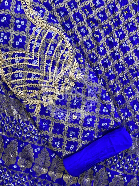 BANARSI GHATCHOLA SILK DRESS MATERIAL