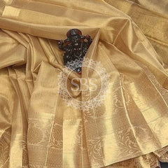 BANARSI GOLDEN SAREE Gold / Free Size