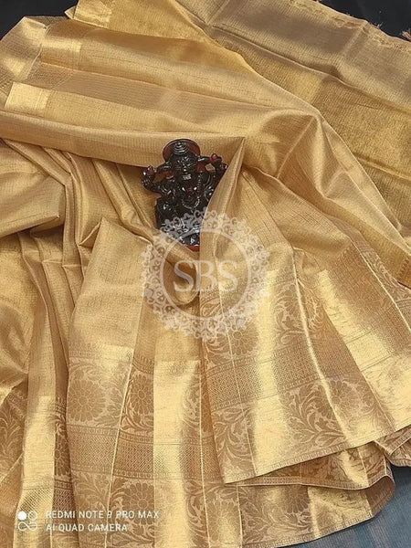 BANARSI GOLDEN SAREE Gold / Free Size