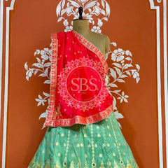 BANARSI ZARI HANDWORK LEHENGA