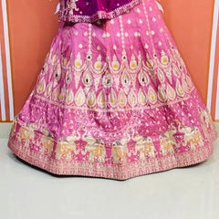 BANARSI ZARI HANDWORK LEHENGA