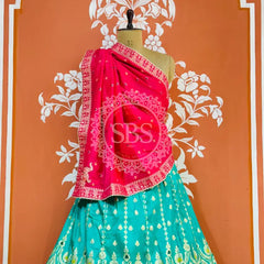 BANARSI ZARI HANDWORK LEHENGA