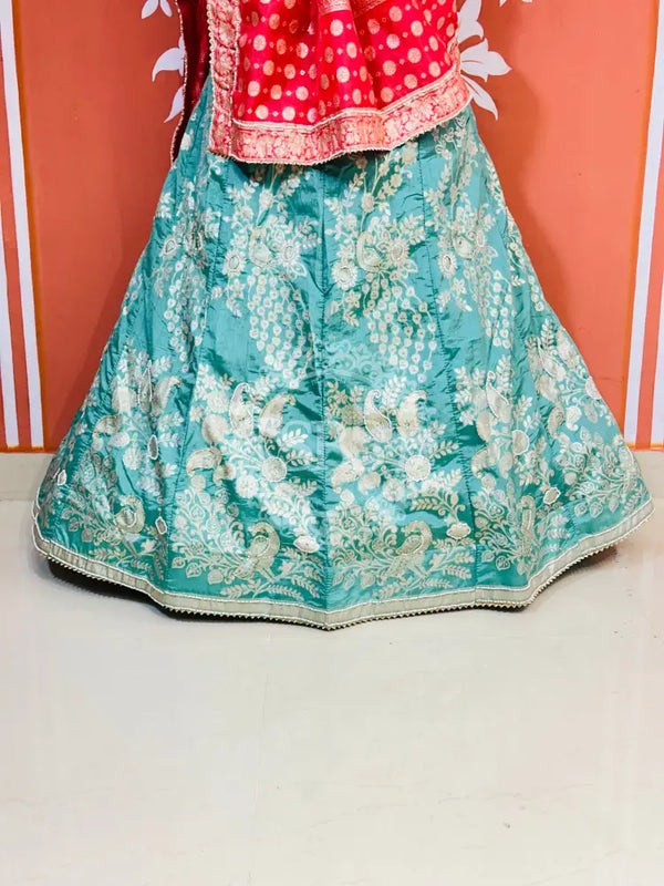 BANARSI ZARI HANDWORK LEHENGA