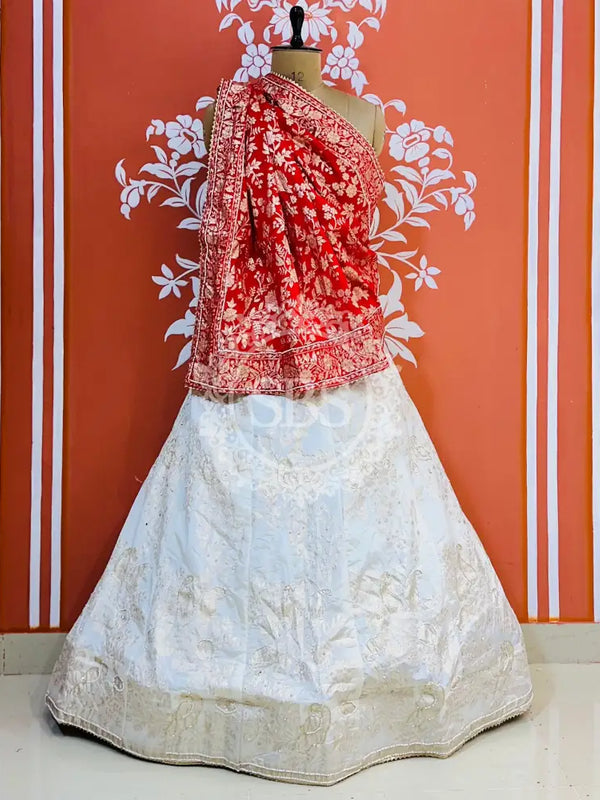 BANARSI ZARI HANDWORK LEHENGA