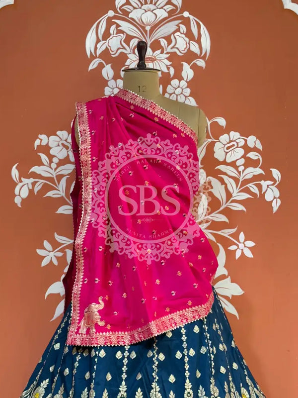 BANARSI ZARI HANDWORK LEHENGA