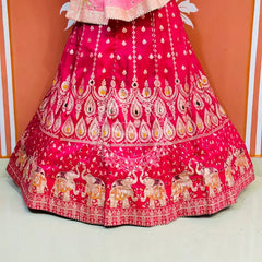 BANARSI ZARI HANDWORK LEHENGA