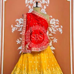BANARSI ZARI HANDWORK LEHENGA