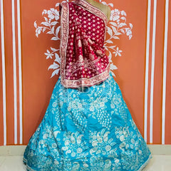 BANARSI ZARI HANDWORK LEHENGA
