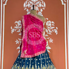 BANARSI ZARI HANDWORK LEHENGA