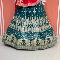 BANARSI ZARI HANDWORK LEHENGA