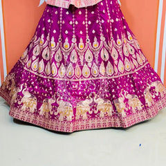 BANARSI ZARI HANDWORK LEHENGA
